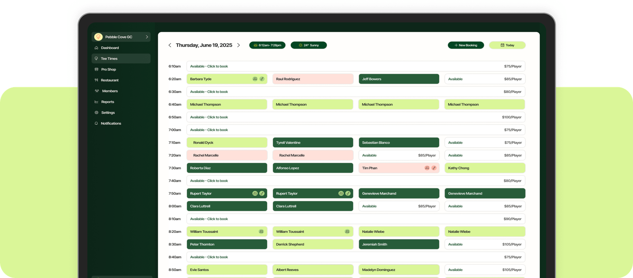 Golf Course Management Software | Lemon - All-in-One Platform